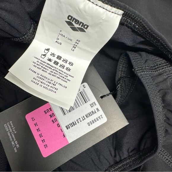 Arena Swimming Powerskin Ladies Swimsuit St 2.0 Fbslo (Black) size 34 - Picture 6 of 12